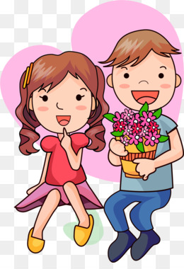 98 Gambar Kartun Romantis Png Terbaru