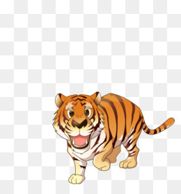 gambar hewan liar kartun Harimau unduh gratis Tiger Felidae Leopard Clip art 