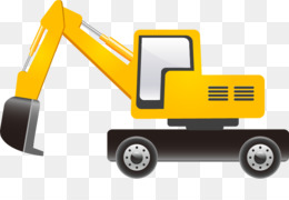  Mobil  Excavator Kartun  gambar png