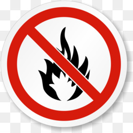 Mudah terbakar dan mudah terbakar simbol Bahaya Keselamatan zat Kimia - tidak merokok