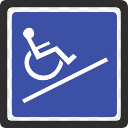 Penyandang Disabilitas Akses Kursi Roda Tanda - kursi roda unduh gratis
