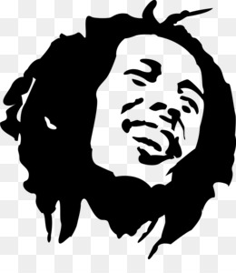 View Drawing Bob Marley Vector PNG