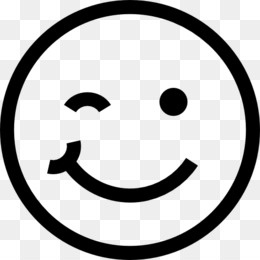  Hitam  Putih Emoticon Smiley gambar png