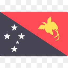 Papua Nugini, Bendera Papua Nugini, Bendera Nasional gambar png