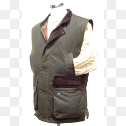 wax cotton gilet