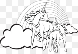 Gambar Unicorn Untuk Mewarnai