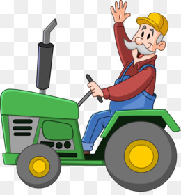 Pertanian Traktor  Petani kartun  petani unduh gratis 