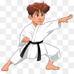  Kartun  Animasi Karate  gambar png