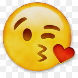 Emoji Ciuman Tersenyum Menggoda Cinta  ciuman unduh 